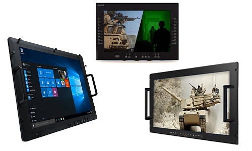 rugged military displays